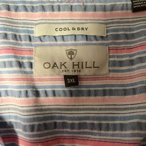 Men’s Oak Hill Cool & Dry short sleeve shirt 3XL